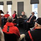 Talking at yesterday’s launch for Labour-endorsed candidates for local body elections in Dunedin...
