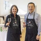 New World Wine Awards co-chairs of judging Jen Parr and Sam Kim. Photo: supplied