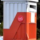 A now-removed NZ Post mail box in Kaikorai Valley, Dunedin. PHOTO: PETER MCINTOSH