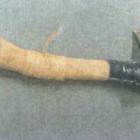 Police found Timothy Wilson with a burglary kit, drugs, cash and this hatchet. PHOTO: NZ POLICE