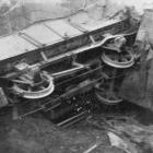 Train crash at Ngaere, Taranaki, on  September 6, 1922. — Otago Witness, 19.9.1922