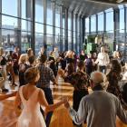  Dancers take part in a previous Balfolk mini-bal in the Toitu Otago Settlers Museum Josephine...