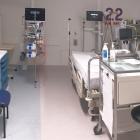 A bed space in the completed stage 1 of the ICU upgrade. PHOTO: GERARD O’BRIEN