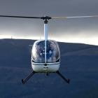 A Robinson R22 near Taieri. Photo: ODT files