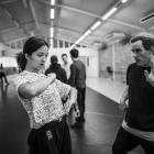 Choreographer Ross McCormack rehearses with a dancer ahead of the Dunedin Arts Festival...