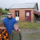 Former Lawrence Chinese Camp Charitable Trust chairwoman Adrienne Shaw, accompanied by...