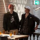 Freddy Nordt (right) enjoyed his time working with chef Kyle Street from Culprit. PHOTO JAY CREAGHAN