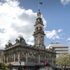 The Dunedin Municipal Chambers in the Octagon. PHOTO: GERARD O'BRIEN