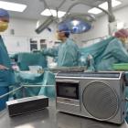 Teams at Dunedin Hospital regularly have music on in the background while they work. PHOTO: PETER...