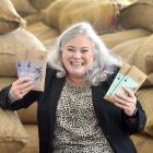 Ocho Chocolate general manager Angela Howell with the company’s medal-winning chocolate. Photo:...