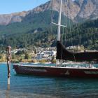 The America’s Cup boat, NZL14, is set to leave its long-time mooring at Queenstown Bay. Photo:...