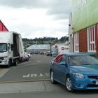 A successful trial of one-way traffic at the George St end of the Balclutha CBD service lane is...