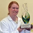 Dunedin scientist Emma Wade, winner of the Medicines New Zealand Innovations Jump Start Award....