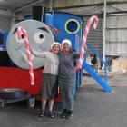 Santa’s chief elf Alice Pottinger (left) and her chief helper Patrice Spencer-Humm want people to...