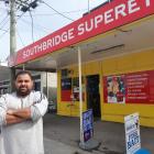 Southbridge Superette operator Ankit Gandhi has been staying overnight in his shop after it was...