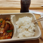 'This city is insane.' The $26 meal from a Queenstown food mall. Photo: Supplied