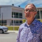 Southland’s chairman for PPTA Te Wehengarua Bill Claridge outside Wakatipu High School yesterday,...