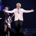 Veteran rocker Sir Rod Stewart performs in Nashville earlier this year. Photo: Getty Images