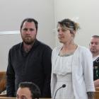 George Hyde and Sandy Graham stand in the dock during sentencing for their parts in the murder of...