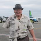 Southland man John McDougall pictured yesterday at Invercargill Airport, which holds special...