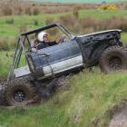 Southern Trailblazers 4WD Club committee member Doug Christie and co-driver Mike Walker, of...
