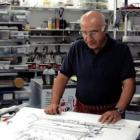 Serdar Yener planning one of his cakes. Photo: Supplied