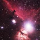The Horse Head Nebula in Orion taken from Mount Buster Rd in Naseby. PHOTO: IAN GRIFFIN/ODT files 
