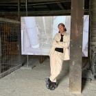 Dunedin artist Matthew Galloway is projecting his Clyde Dam film in a historic building in...