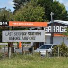 The service station in Centre Rd, Momona, is owned by Dunedin Airport. Photo: Gregor Richardson