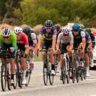 Cyclists compete in the Lake Dunstan Cycle Challenge on Saturday.PHOTOS: SHANNON THOMSON