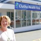 Incoming Clutha Health First chief executive Sharon Mason surveys her new domain in Balclutha...