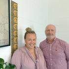 Maniototo Irrigation Company business support manager Renee Weir and general manager Jeremy...