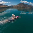 Wānaka lake swimmer Camille Gulick at the weekend became the third person to swim the length of...