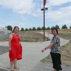 Clutha Health First chief executive Sharon Mason (left) and finance manager Bronwyn Campbell...