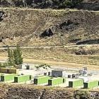 Among the infrastructure already in place at the Clyde data centre site are eight containers that...