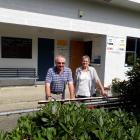 Otautau Golf Club president Jack Haywood and committee member Judy Gimblett look forward to the...