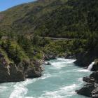 Kawarau Gorge, where Roaring Meg joins the Kawarau River, in central Otago, New Zealand. Photo: Wikimedia