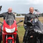 Brothers Frank and Lewis Wylie from Arrowtown and Oamaru, take part in the Burt Munro Challenge....