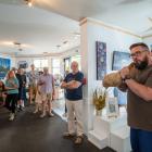 Jake Kīanō Skinner performs at the opening event of Te Anau Waitangi Day Festival at the Arts...
