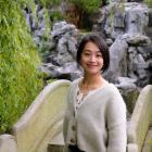 Janice ChiFen Huang at Dunedin’s Chinese Garden.