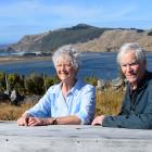 Varleys Hills owners John and Moira Parker sit at the peak of their QEII National Trust-protected...