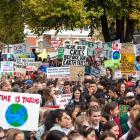 The last school climate strike took place in September. Photo: School Strike for Climate...