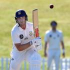 Otago Volts Dean Foxcroft batting during the Cricket match between the Volts and Firebirds at the...