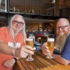 Hadden Gamble (left) and Saul Ross  of Dogstar Brew Lab. PHOTO: GERARD O’BRIEN