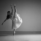 Royal New Zealand Ballet principal dancer Mayu Tanigaito in Woman of Words. Photo: Paul Ross Jones 