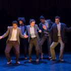 Dancers (from left) Tupua Tigafua, Tj Misa, Jeremy Beck, Andy Tilo, Sean MacDonald in Shel We?...