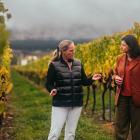 Edmond de Rothschild chief executive Baroness Ariane de Rothschild (left) and Akarua general...