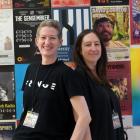Fringe 2023 co-directors Ruth Harvey (left) and Kate Schrader at Fringe headquarters, Princes St....