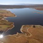 Lake Onslow, a man-made lake on the Teviot River about 20km east of Roxburgh. PHOTO: STEPHEN...