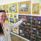 Donnalouise Gragg, of Dunedin, has tackled the titanic task of completing a 54,000 piece puzzle....